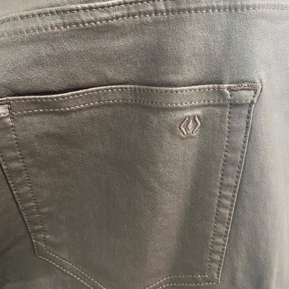 Denim & Co Canyon Retreat size 12 brown mocha pants new in bag - Picture 4 of 7